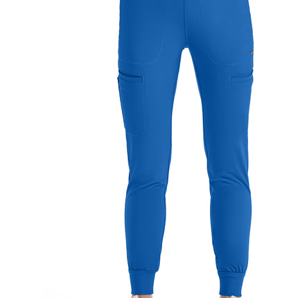 Cherokee Form Mid Rise Tapered Leg Drawstring Pant CK092 - Royal