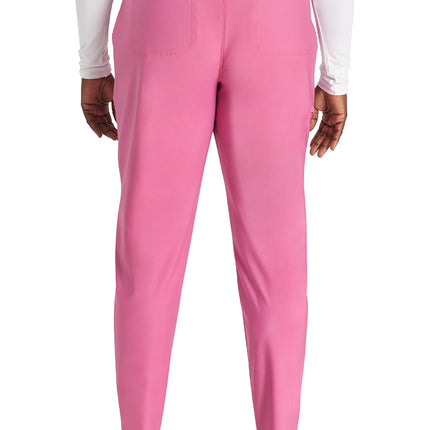 Cherokee Form Mid Rise Tapered Leg Drawstring Pant CK095 - Blush Berry