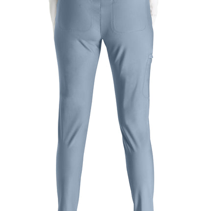 Cherokee Form Mid Rise Tapered Leg Drawstring Pant CK095 - Ocean Ash