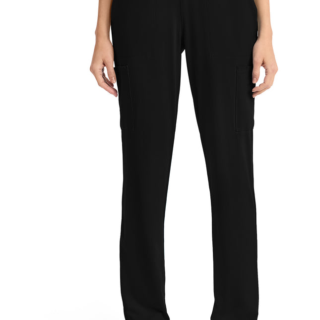 Cherokee Achieve Women's 5-Pocket Straight Leg Pant CK096 - Black
