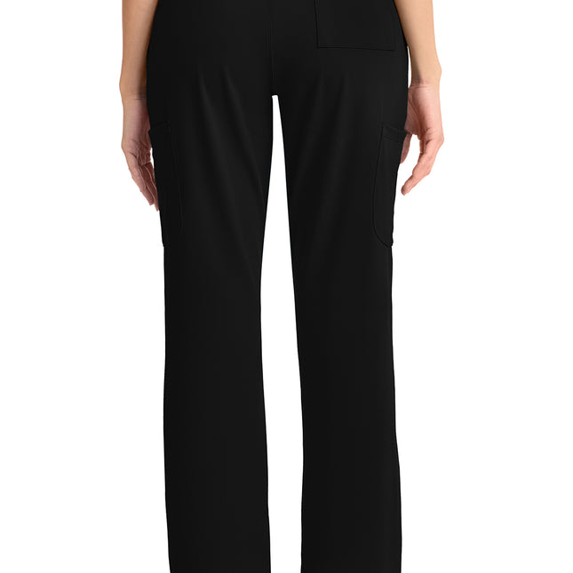 Cherokee Achieve Women's 5-Pocket Straight Leg Pant CK096 - Black