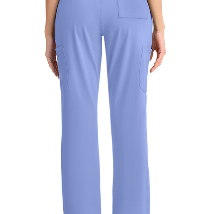 Cherokee Achieve Women's 5-Pocket Straight Leg Pant CK096 - Ciel