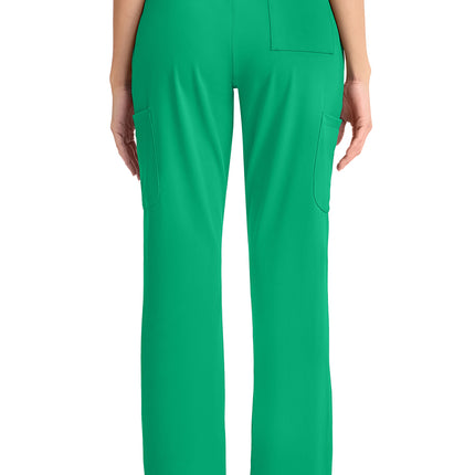 Cherokee Achieve Women's 5-Pocket Straight Leg Pant CK096 - Green Apple
