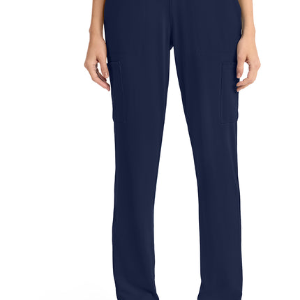 Cherokee Achieve Women's 5-Pocket Straight Leg Pant CK096 - Navy