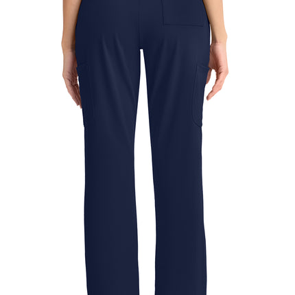 Cherokee Achieve Women's 5-Pocket Straight Leg Pant CK096 - Navy