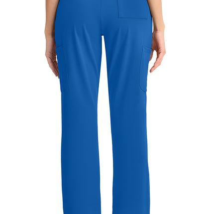 Cherokee Achieve Women's 5-Pocket Straight Leg Pant CK096 - Royal