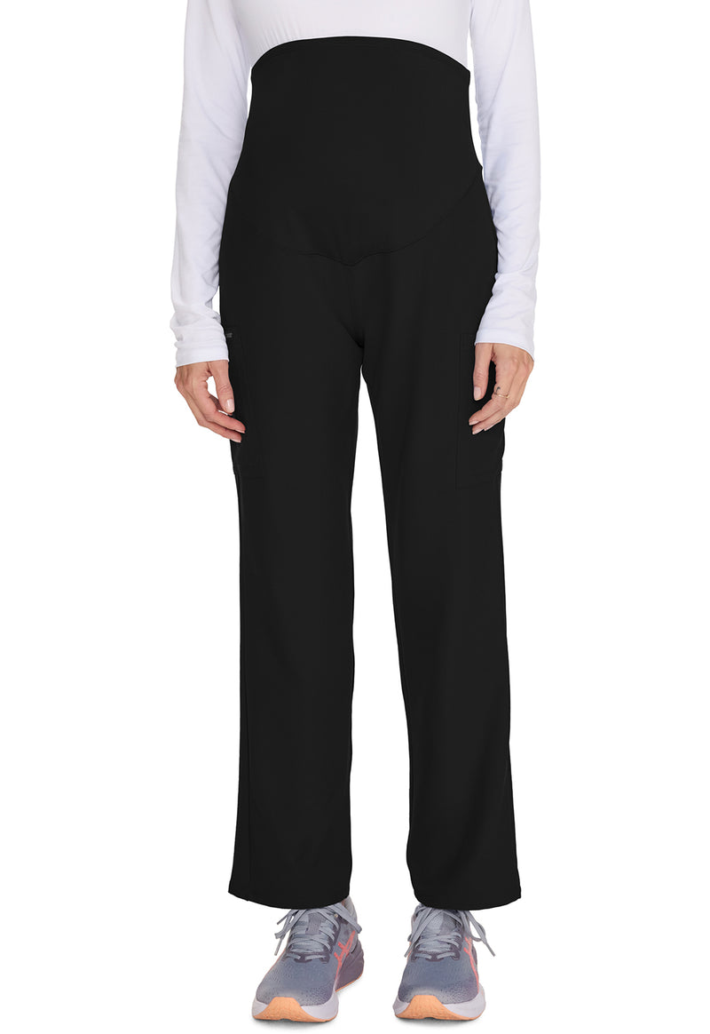 Cherokee Workwear Originals Ultra Maternity Straight leg Pant CK118A - Black