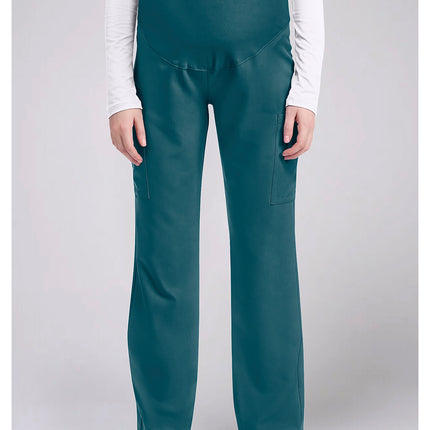 Cherokee Workwear Originals Ultra Maternity Straight leg Pant CK118A - Caribbean Blue