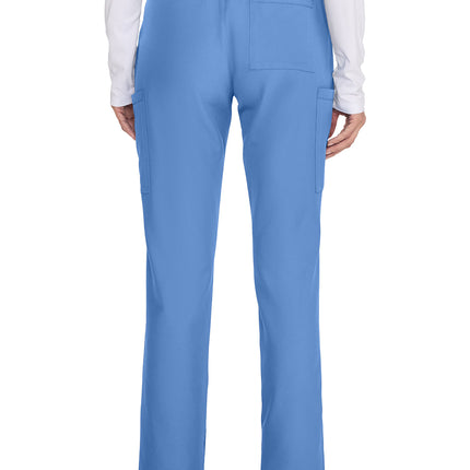 Cherokee Workwear Originals Ultra Maternity Straight leg Pant CK118A - Ciel Blue