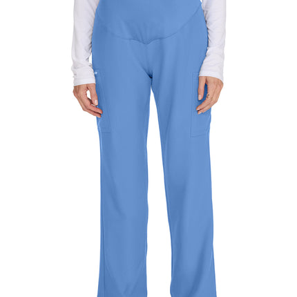 Cherokee Workwear Originals Ultra Maternity Straight leg Pant CK118A - Ciel Blue