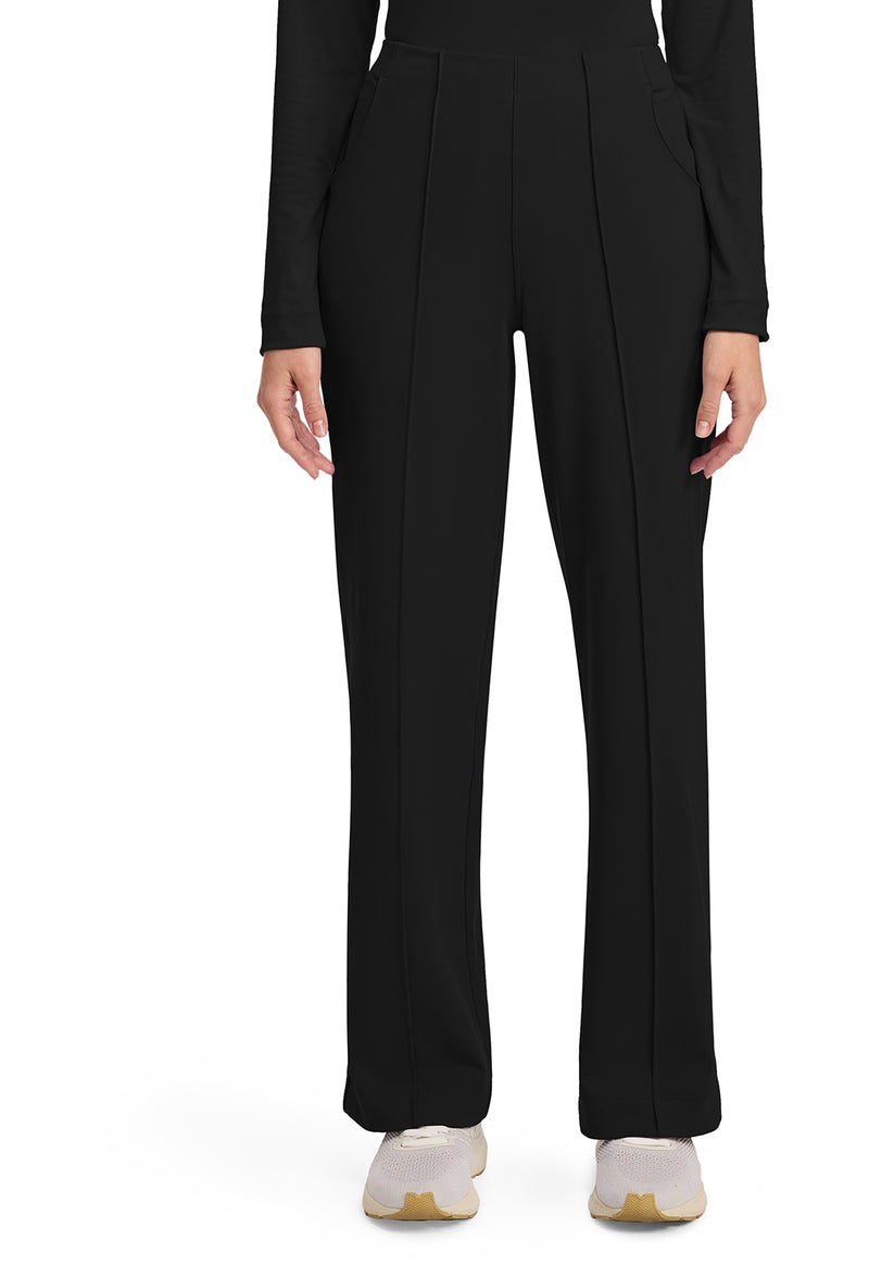 Cherokee Achieve Women's 3-Pocket Wide Leg Pant CK162 - Black