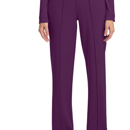 Cherokee Achieve Women's 3-Pocket Wide Leg Pant CK162 - Wild Mulberry