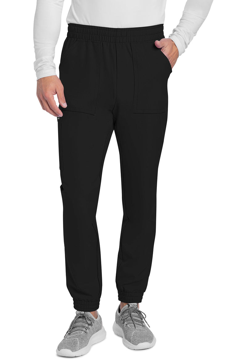 Cherokee Workwear Originals Ultra Men's Mid Rise Jogger CK278A - Black