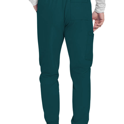 Cherokee Workwear Originals Ultra Men's Mid Rise Jogger CK278A - Caribbean Blue