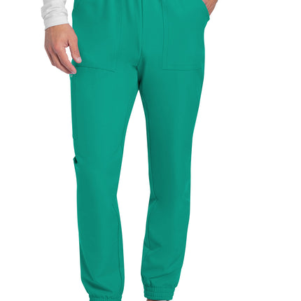 Cherokee Workwear Originals Ultra Men's Mid Rise Jogger CK278A - Teal Blue