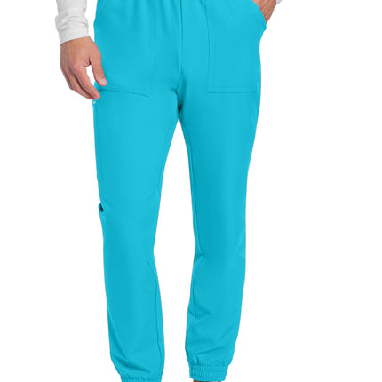 Cherokee Workwear Originals Ultra Men's Mid Rise Jogger CK278A - Turquoise