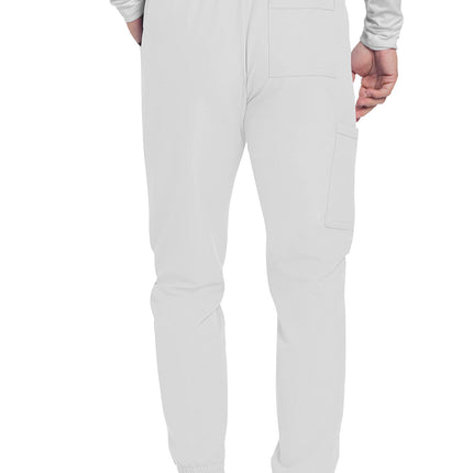 Cherokee Workwear Originals Ultra Men's Mid Rise Jogger CK278A - White