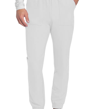 Cherokee Workwear Originals Ultra Men's Mid Rise Jogger CK278A - White