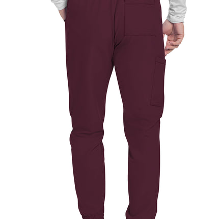 Cherokee Workwear Originals Ultra Men's Mid Rise Jogger CK278A - Wine