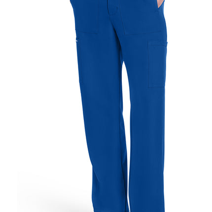 Cherokee Workwear Originals Ultra Men's Mid Rise Zip Fly Straight Leg Pant CK279A - Galaxy Blue
