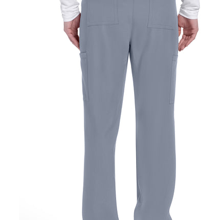 Cherokee Workwear Originals Ultra Men's Mid Rise Zip Fly Straight Leg Pant CK279A - Grey