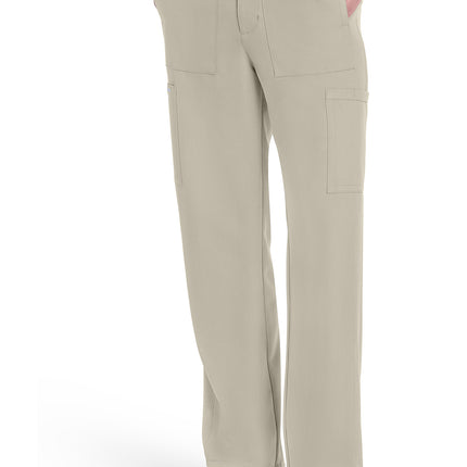 Cherokee Workwear Originals Ultra Men's Mid Rise Zip Fly Straight Leg Pant CK279A - Khaki