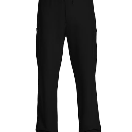 Cherokee Workwear Originals Ultra Unisex Mid Rise Drawstring Straight Pant CK280A - Black