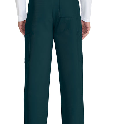 Cherokee Workwear Originals Ultra Unisex Mid Rise Drawstring Straight Pant CK280A - Caribbean Blue