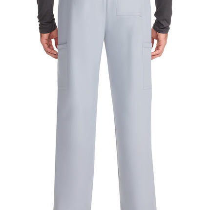 Cherokee Workwear Originals Ultra Unisex Mid Rise Drawstring Straight Pant CK280A - Grey