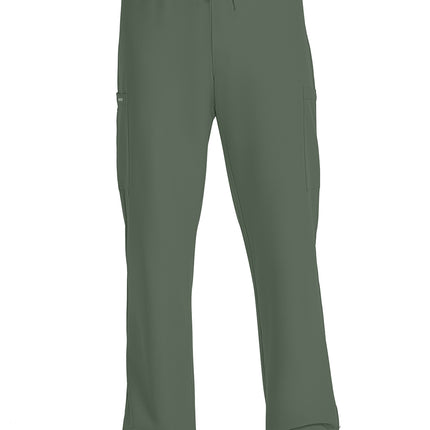 Cherokee Workwear Originals Ultra Unisex Mid Rise Drawstring Straight Pant CK280A - Olive
