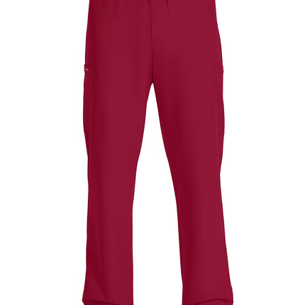 Cherokee Workwear Originals Ultra Unisex Mid Rise Drawstring Straight Pant CK280A - RED