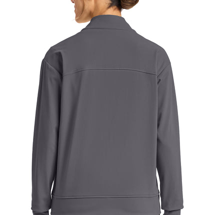 Cherokee Achieve Women's Zip-Up Warm-Up Jacket CK353 - Pewter