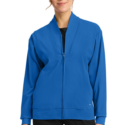 Cherokee Achieve Women's Zip-Up Warm-Up Jacket CK353 - Royal