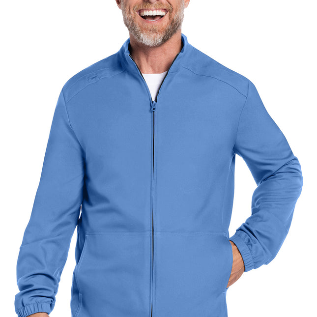 Cherokee Workwear Originals Ultra Men's Zip Front Jacket CK359A - Ciel Blue