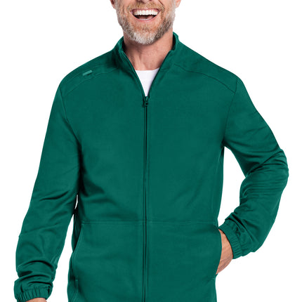 Cherokee Workwear Originals Ultra Men's Zip Front Jacket CK359A - Hunter Green