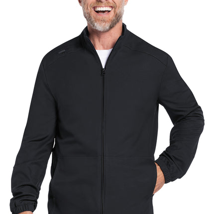 Cherokee Workwear Originals Ultra Men's Zip Front Jacket CK359A - Pewter