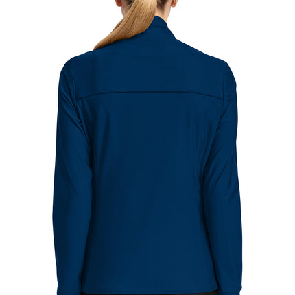 Cherokee Form Women's 3-Pocket Warm-up Jacket CK381 - Navy