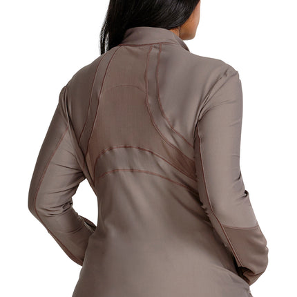 Cherokee Form Zip Front Jacket CK390 - Iron
