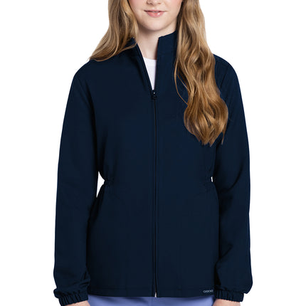 Cherokee Workwear Originals Ultra Zip Front Anorak Jacket CK391A - Navy