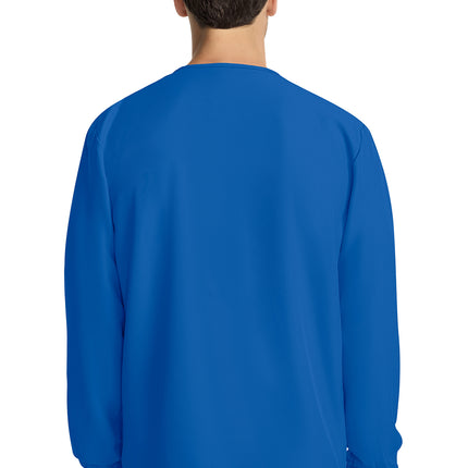 Cherokee Workwear Originals Ultra Unisex Snap Front Warm Up Jacket CK393A - Royal