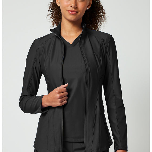 Cherokee Form Zip Front Jacket CK398 - Black