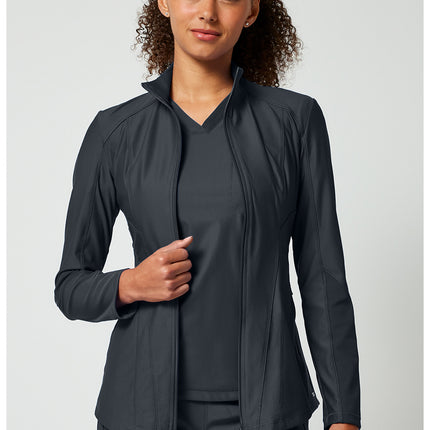 Cherokee Form Zip Front Jacket CK398 - Pewter