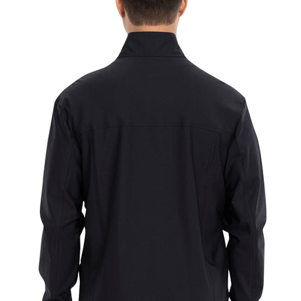 Cherokee Form Men's Zip Front Jacket CK399 - Black