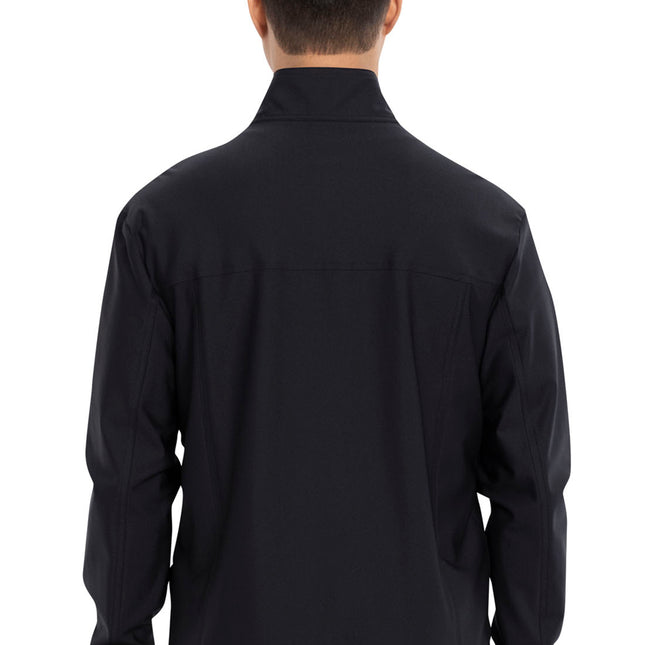 Cherokee Form Men's Zip Front Jacket CK399 - Black
