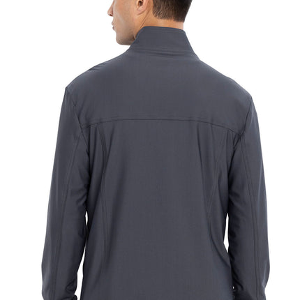 Cherokee Form Men's Zip Front Jacket CK399 - Pewter