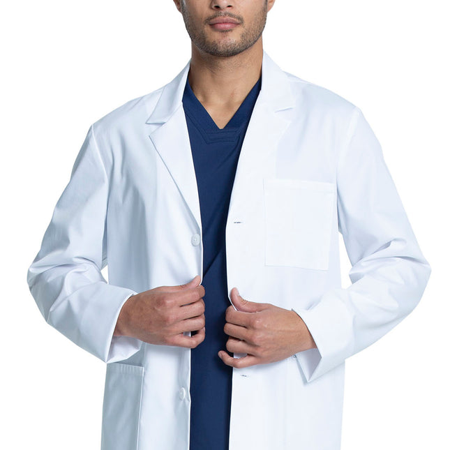 Cherokee Project Lab Tall 32" Men's Consultation Coat CK401T - White