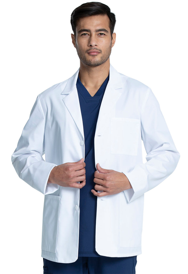 Cherokee Project Lab Tall 32" Men's Consultation Coat CK401T - White