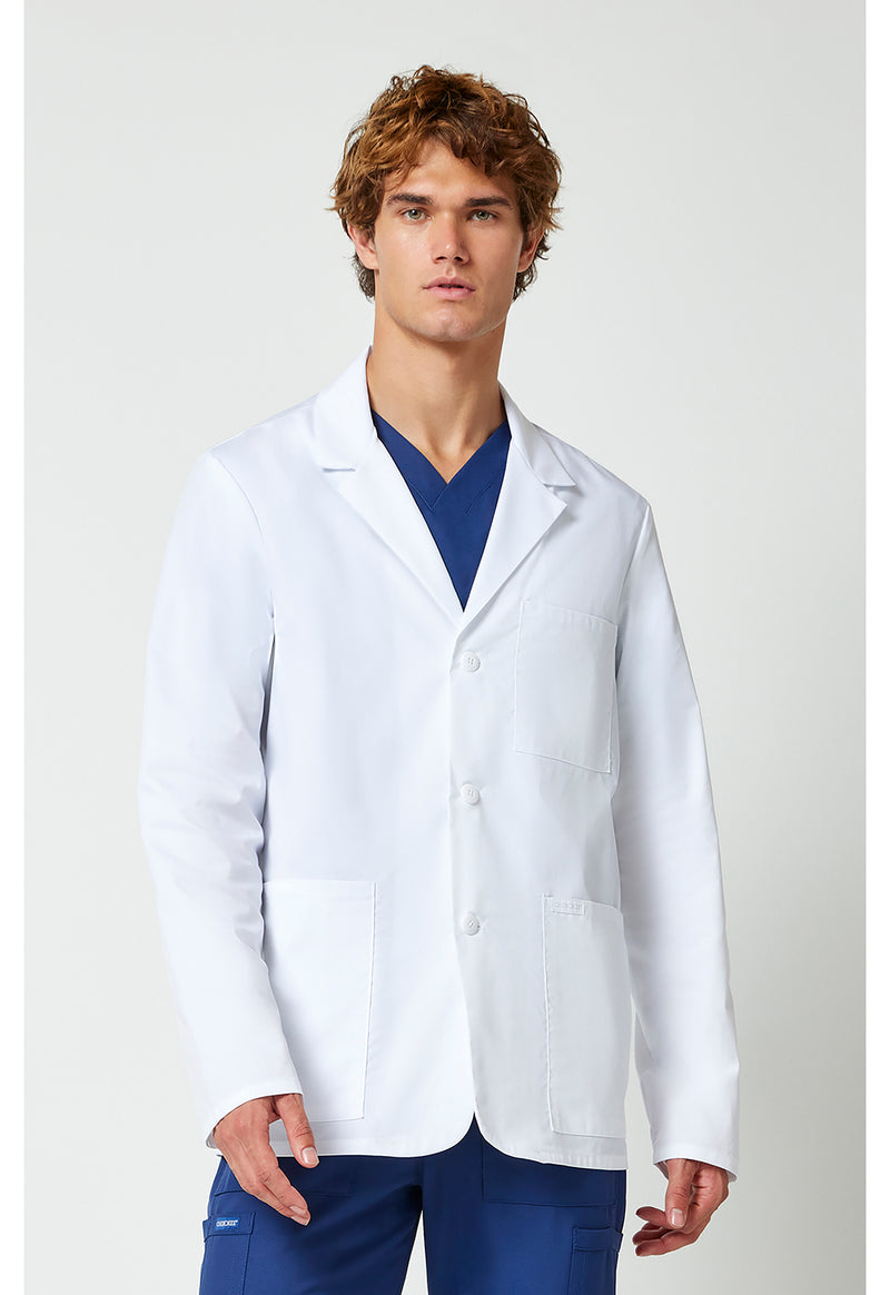 Cherokee Project Lab 30" Men's Consultation Coat CK401 - White