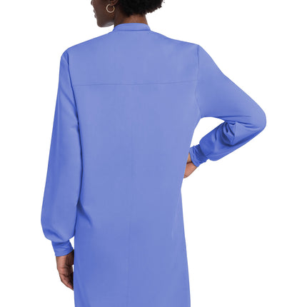 Cherokee Project Lab 40" Snap Front Lab Coat CK402A - Ciel Blue back