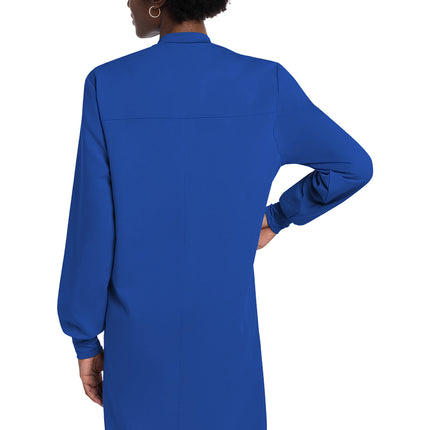 Cherokee Project Lab 40" Snap Front Lab Coat CK402A - Royal back